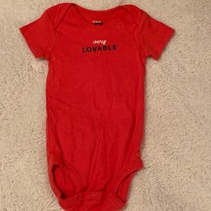 🧶Carter’s Pink Onsie 12 Months